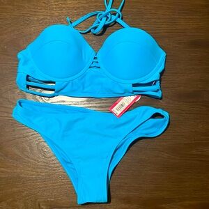 Teal 2 Piece Bikini